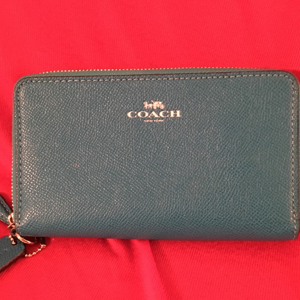 Coach Double Zip Wallet